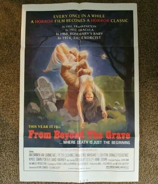 From Beyond The Grave One Sheet Poster Peter Cushing 1974 Amicus Horror