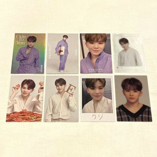 Seventeen " Ode To You " Woozi Official Photocard Set World Tour In Japan