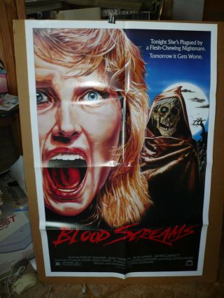 Blood Screams,  Nr Orig 1 - Sht / Movie Poster (stacy Shafer,  Russ Tamblyn)