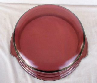 VISION WARE VISIONWARE CORNING CRANBERRY 5.  0 LITER DUTCH OVEN 4