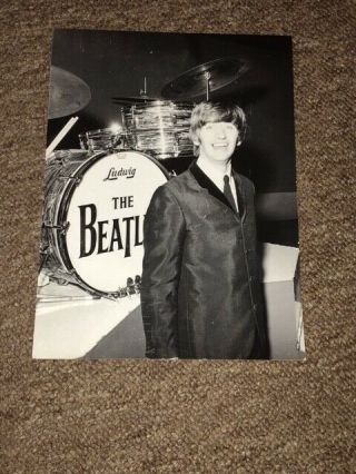 Ringo Starr - Very Rare Photograph Of The Beatles Drummer.