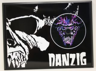Danzig 1 Limited Edition Picture Disc Poster Art Display