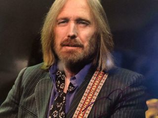 Tom Petty Hand Signed Autographed Color 8 X 10 With