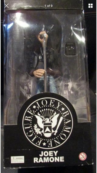 Joey Ramone Action Figure 2003 - Punk Rock - Full Size 12 " Statue