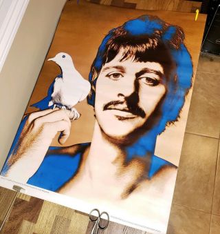 1967 Vintage ' Ringo Starr ' Richard Avedon Poster,  Near,  BEATLES 6
