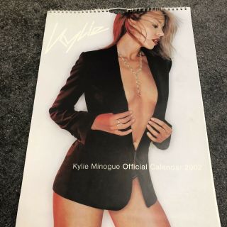 Kylie Minogue 2002 Official Uk Calendar Rare Promo Photos - 2001 Danilo -
