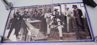 Vintage 1983 Lakeside Untouchables The Groove Men Album Promo Poster 36x19 "