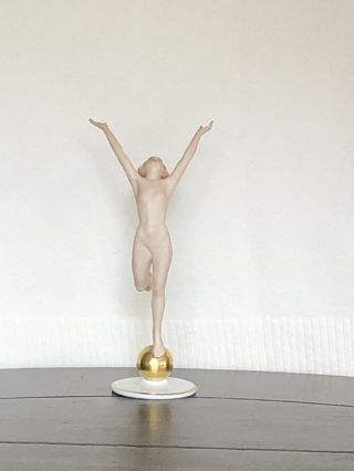 Art Deco Hutschenreuther - Rosenthal Figurine Nude Girl Sun Child K.  Tutter 1st Cho