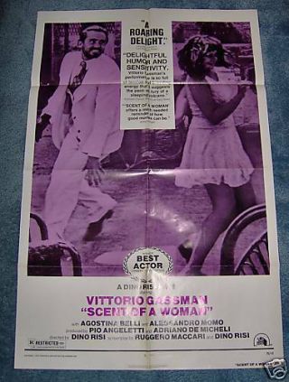 Scent Of A Woman (1976) Vittorio Gassman 1sheet,