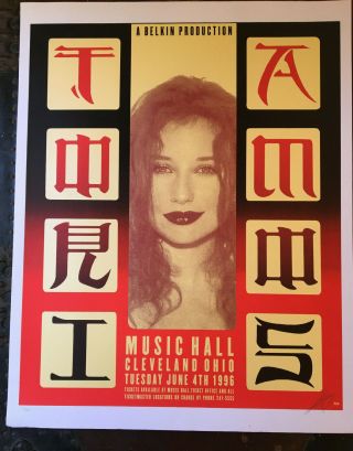 Tori Amos - Alton Kelley Poster Cleveland 1996