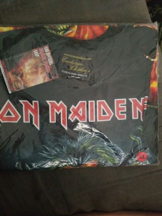 Iron Maiden Fan Club T - Shirt 2008,  X - Lg