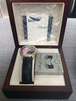 1995 Marilyn Monroe Limited Edition Fossil Watch 1165/15,  000 With