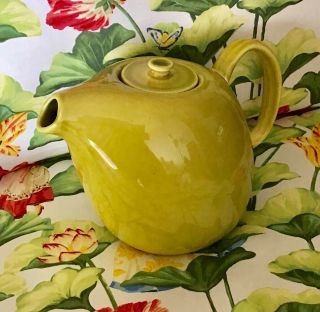 Russel Wright American Modern Steubenville Coffee Pot Chartreuse Mid Century