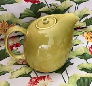 RUSSEL WRIGHT American Modern Steubenville Coffee Pot CHARTREUSE Mid Century 2