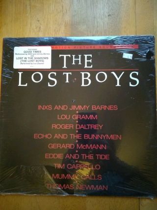 Vtg The Lost Boys Rare 1987 Factory Vinyl Lp Movie Soundtrack Inxs Echo