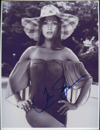 Sexy Jane Seymour Autographed Photo Authentic Hand Signed