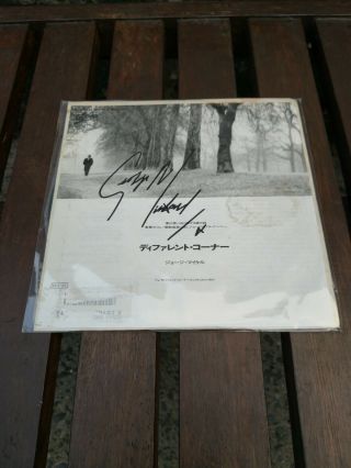 George Michael - A Different Corner - Rare Japanese Signed Record