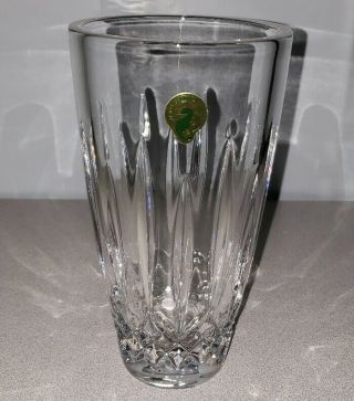 Nwob Waterford Lismore 60th 7 - Inch Crystal Vase,  Never In Use.