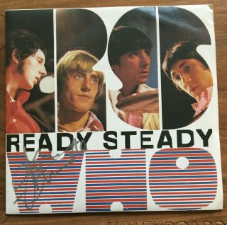 The Who - Ready Steady Who Ep - John Entwistle Signed