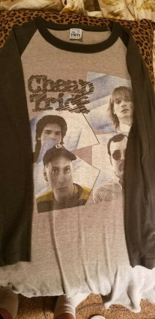 Trick Vintage One On One Tour Shirt T - Shirt 1982