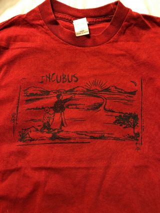 Incubus 2001 Morning View Tour Concert T Shirt Rare