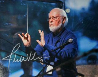 John Williams Hand Signed 8x10 Photo W/ Holo Legendary Composer