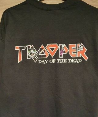 iron maiden Trooper Beer Day Of The Dead T Shirt 2