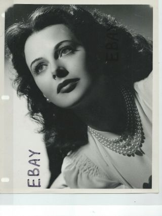 Hedy Lamarr Sexy And Promotional Movie Photo C