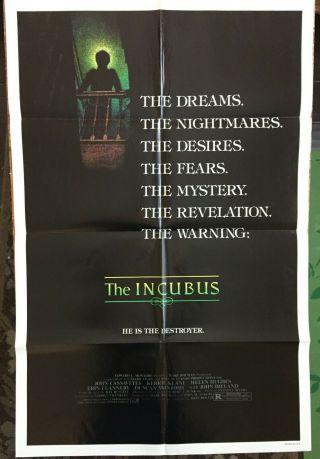 The Incubus (1982) John Hough Movie Poster (horror)