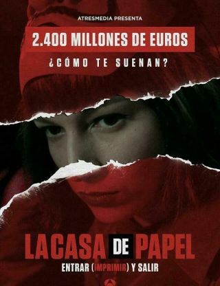 EspaÑa - Serie,  " La Casa De Papel 2 Temp " 7 Dvd 23 Capitulos,  2019