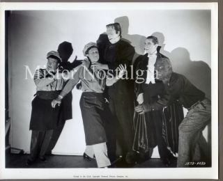 Vintage Photo 1948 Bela Lugosi Abbott & Costello Meet Frankenstein 45 