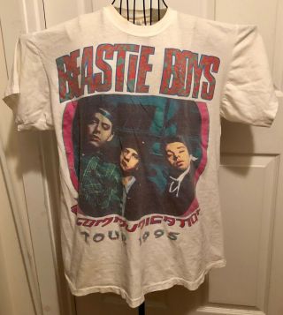 Beastie Boys Ill Communication Tour 1995 Vintage T - Shirt