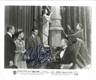 House Of Wax (1953) Vincent Price 3d Horror Classic 8x10 Signed By Paul Picerni