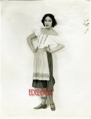 Dolores Del Rio Vintage 1926 Photo What Price Glory Rare