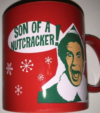 Elf Son Of A Nutcracker Large Mug Coffee Cup Will Ferrell Christmas Holiday