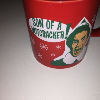 Elf Son Of A Nutcracker Large Mug Coffee Cup Will Ferrell Christmas Holiday 2
