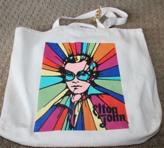 Rocketman Elton John Studio Movie Promo Rocket Man Tote Bag Swag