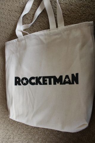ROCKETMAN Elton John Studio Movie Promo Rocket man Tote Bag swag 4