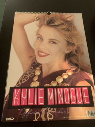 Kylie Minogue Official 1990 Calendar