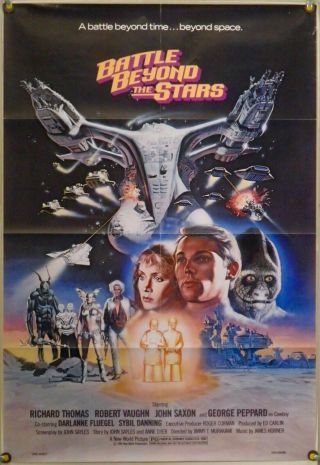 Battle Beyond The Stars Ff Orig 1sh Movie Poster Roger Corman John Saxon (1980)