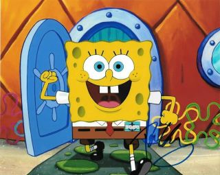 Tom Kenny Signed Autographed Spongebob Square Pants Cartoon 8x10 Photo