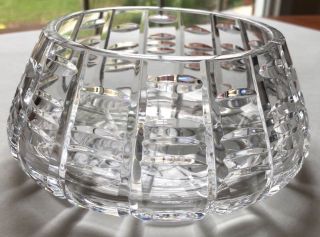 Waterford Crystal Giftware Vintage Un - 7 " Round Bowl B