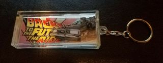 Back To The Future Keychain & Bttf Part Iii Japanese Phonecard