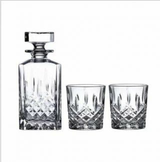 Marquis By Waterford Markham Decanter & Dof Set List $250