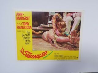 1966 THE SWINGER Lobby Card Set 11x14 Ann Margret Tony Franciosa ROMANTIC COMEDY 2