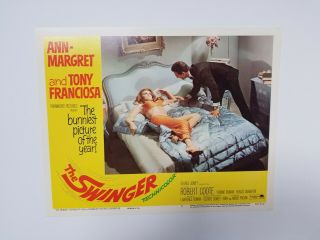 1966 THE SWINGER Lobby Card Set 11x14 Ann Margret Tony Franciosa ROMANTIC COMEDY 4