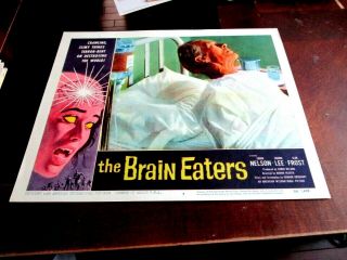 The Brain Eaters,  Lobby Card 7,  Nelson,  Ami,  1958