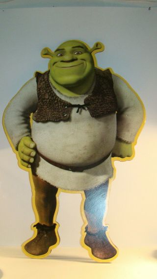 Shrek Mike Myers Ogre 42 " Cardboard Cutout Poster Standee Standup Dreamworks