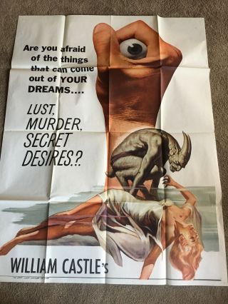 The Night Stalker 1964 Movie Poster Top Sheet Of A 3 Sheet Poster