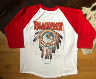 Blackfoot - Vintage Orginal Tour Shirt 1984